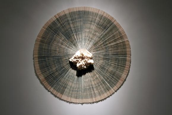 Ann Hamilton Work on display