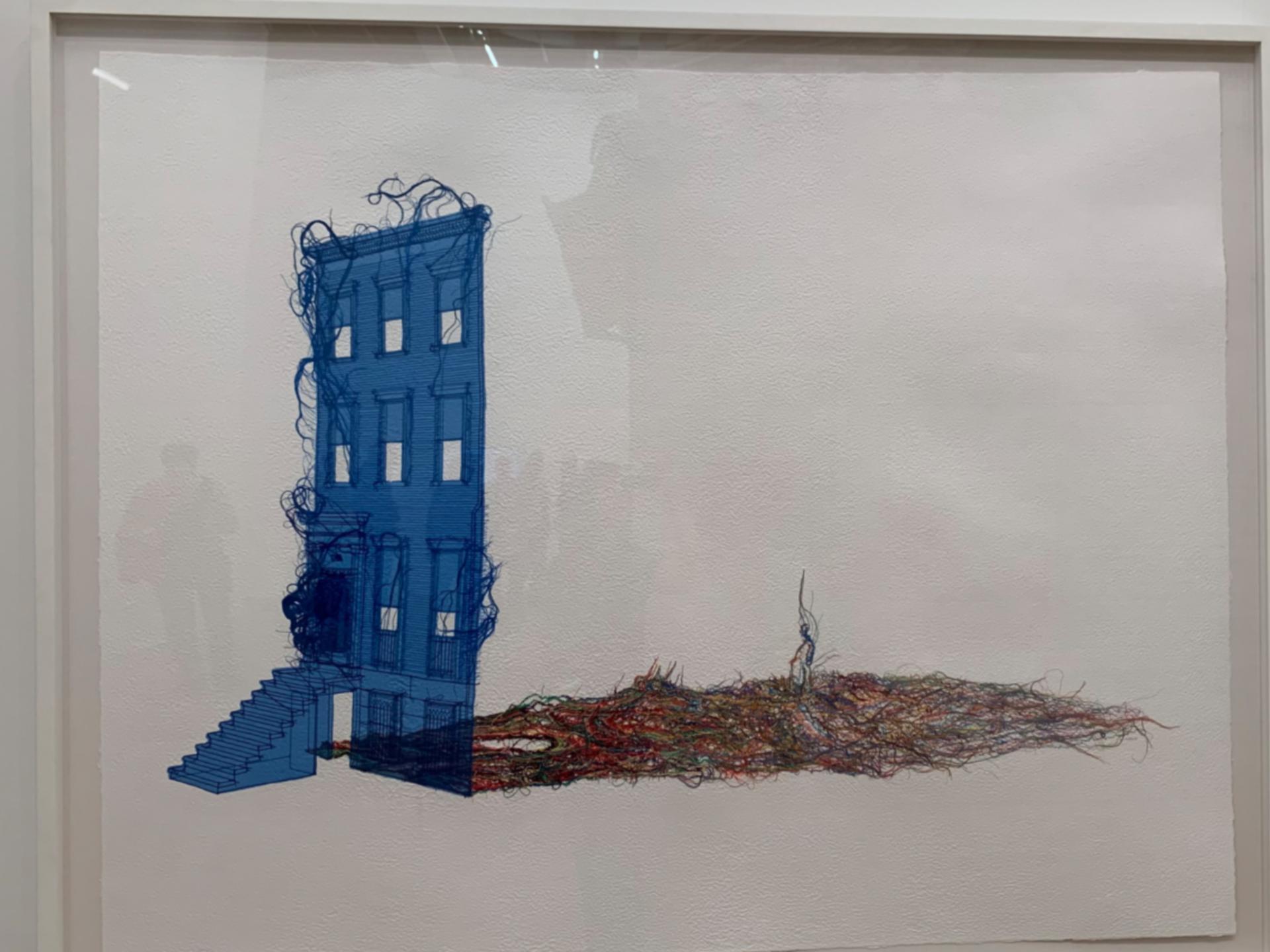 Ann Hamilton Work on display